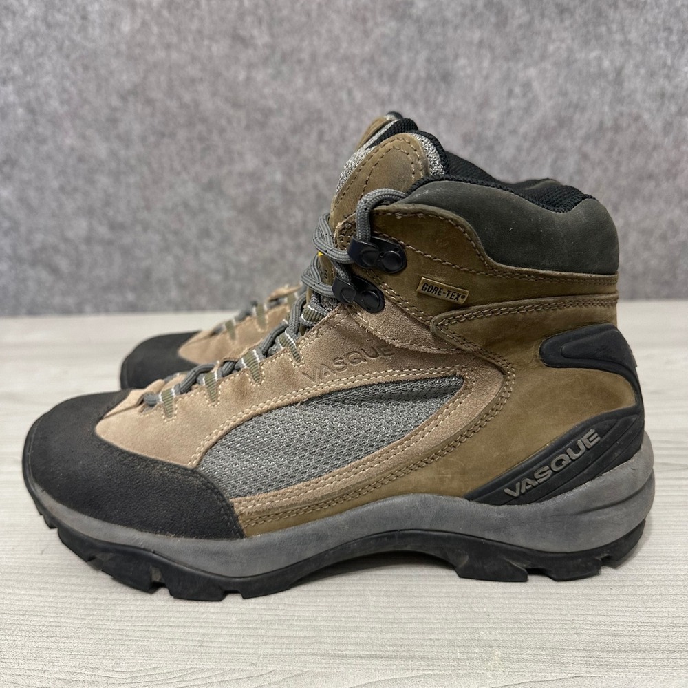 Vasque Mica II GTX Hiking Boots Mens 9.5 Brown Gore-Tex Waterproof Leather - Picture 5 of 11